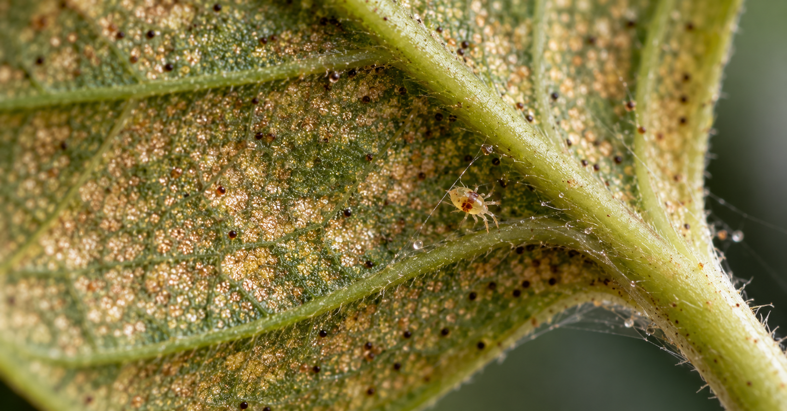 Circular brown leaf spot with a yellow halo in a bullseye pattern